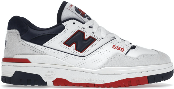Giay New Balance 550 Premium 'White Navy Red' BB550CC1