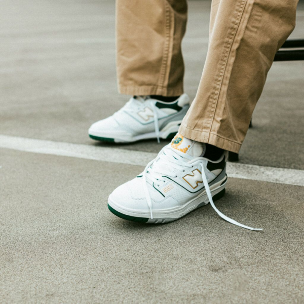 Giày New Balance 550 'White Nightwatch Green' BB550PWC - Ảnh 3