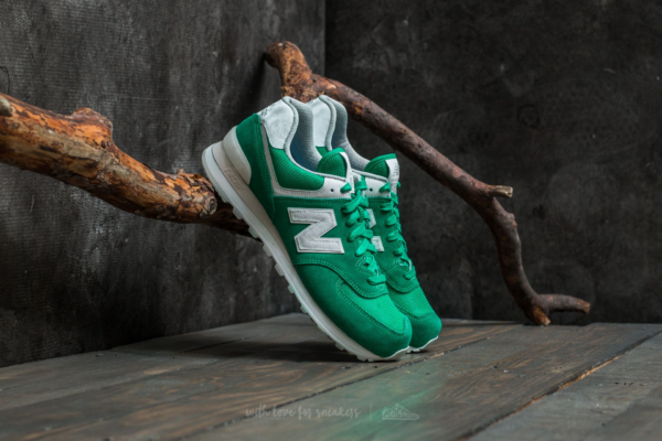 Giày New Balance 574 Suede Trainer 'Green' ML574SEH - Ảnh 5