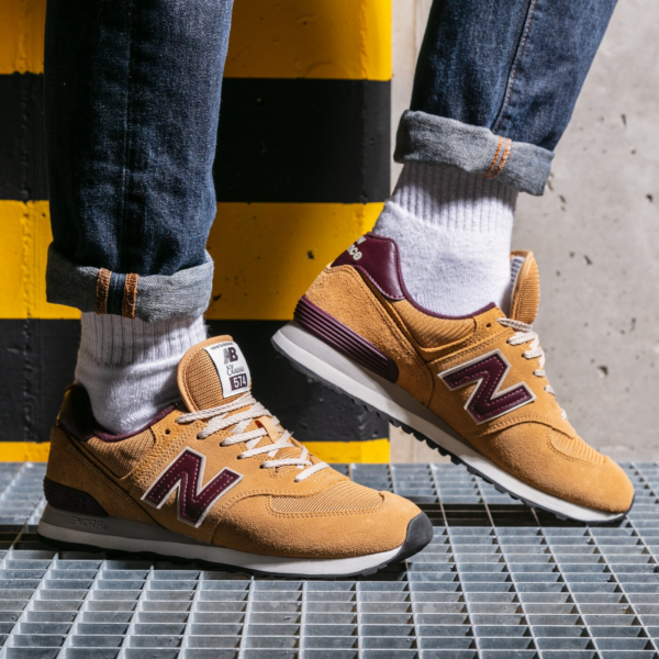 Giày New Balance 574 Classic 'Workwear Henna' ML574BF2 - Ảnh 5