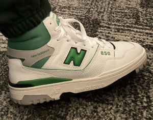 Giay New Balance 650R 'White Green' BB650RWG