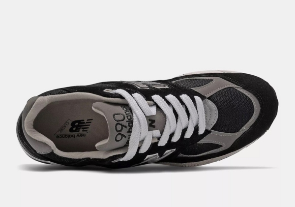 Giày New Balance 990v2 Made in USA 'Black Grey' M990BL2 - Ảnh 5