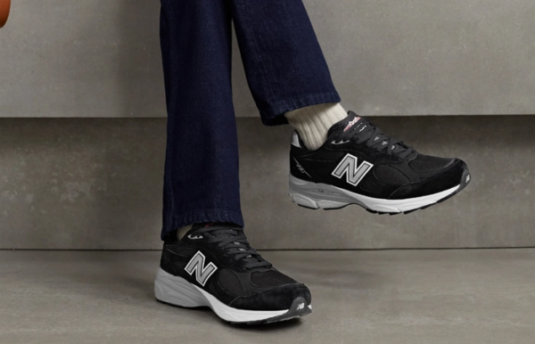 Giày New Balance 990v3 Made in USA 'Black' 2021 M990BS3 - Ảnh 4