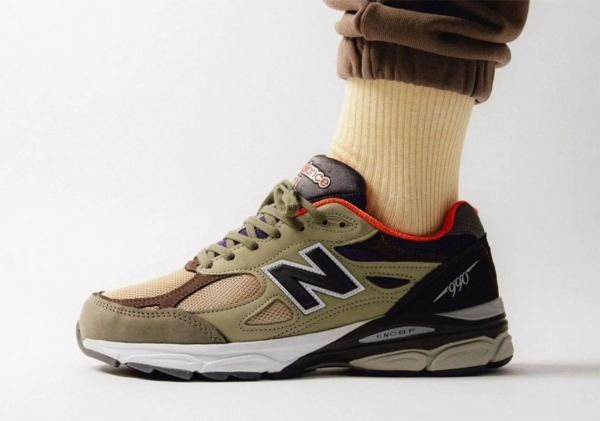 Giay New Balance Teddy Santis x 990v3 Made in USA 'Tan Orange' M990BT3