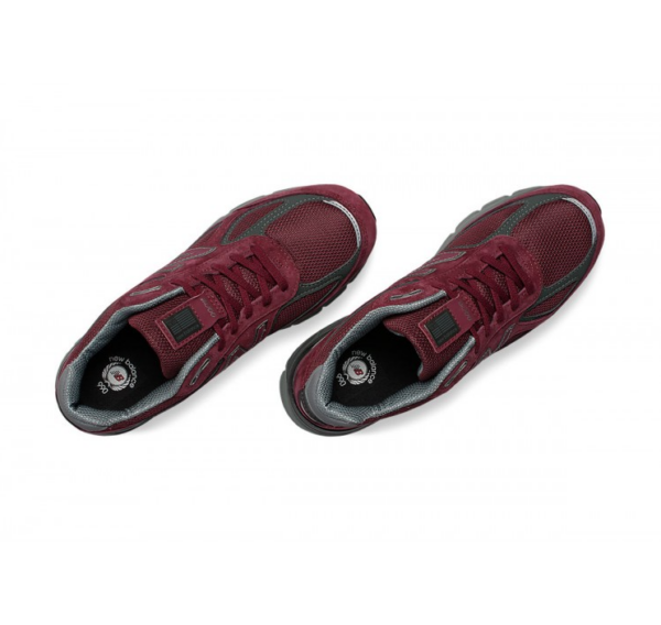 Giày New Balance 990v4 Made In USA 'Burgundy' M990BU4 - Ảnh 4