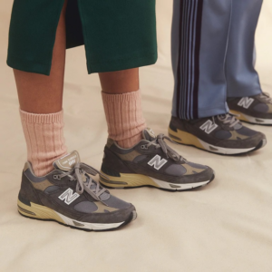 Alternative view of Giày New Balance 991 MiUK '40th Anniversary Grey' M991UKF