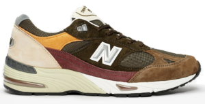 Giày New Balance 991 Made In England Green Yellow Beige M991GYB