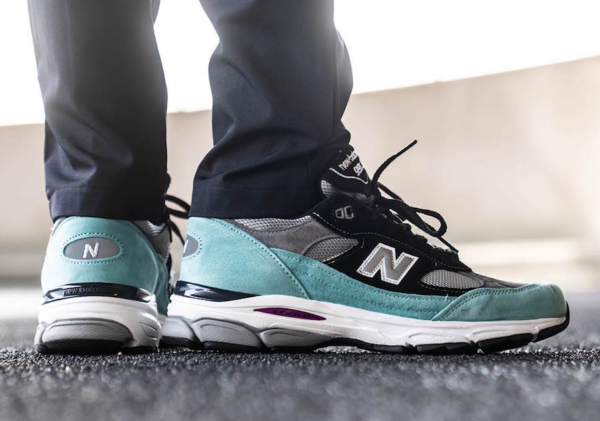 Giày New Balance 991.9 Made In UK 'Light Tidepool' M9919EC - Ảnh 6