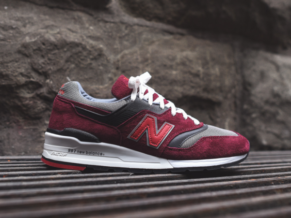 Giày New Balance 997 'Burgundy' M997CRG - Ảnh 3