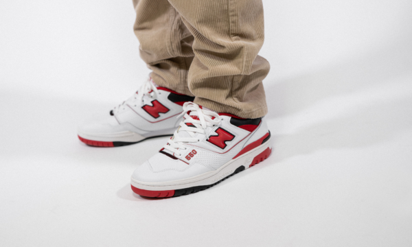 Giày New Balance 550 'White Team Red' BB550SE1 - Ảnh 4
