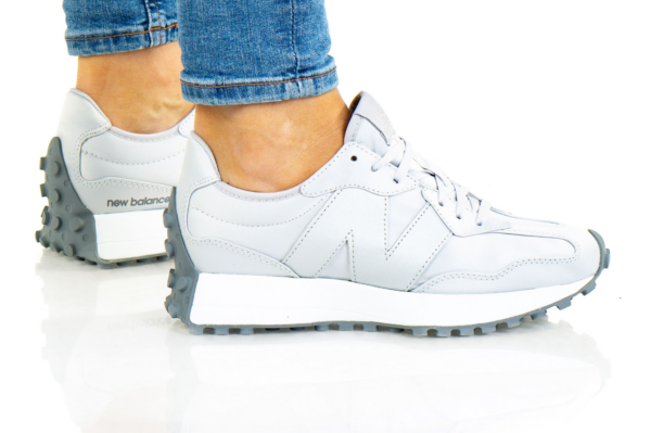 Giày New Balance Wmns 327 'Light Aluminum Gunmetal' WS327MT1 - Ảnh 2