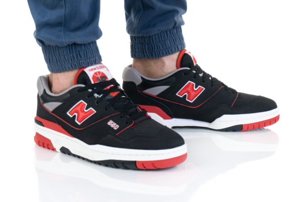 Giày New Balance 550 'Black Red' BB550SG1 - Ảnh 5