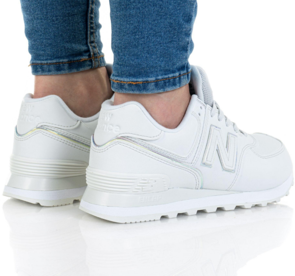 Giày New Balance Wmns 574 'White Iridescent' WL574CLD - Ảnh 6