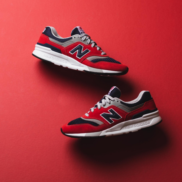 Giày New Balance 997 'Red Navy Grey' CM997HBJD - Ảnh 3