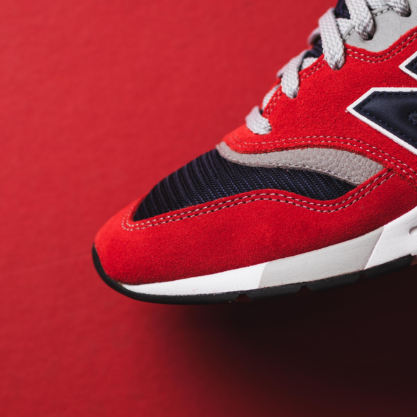 Giày New Balance 997 'Red Navy Grey' CM997HBJD - Ảnh 8