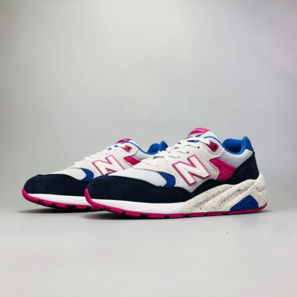 Giày New Balance 580 Pink Blue CMT580TE - Ảnh 6
