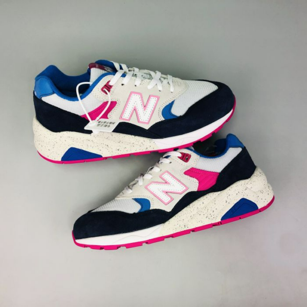 Giày New Balance 580 Pink Blue CMT580TE - Ảnh 7