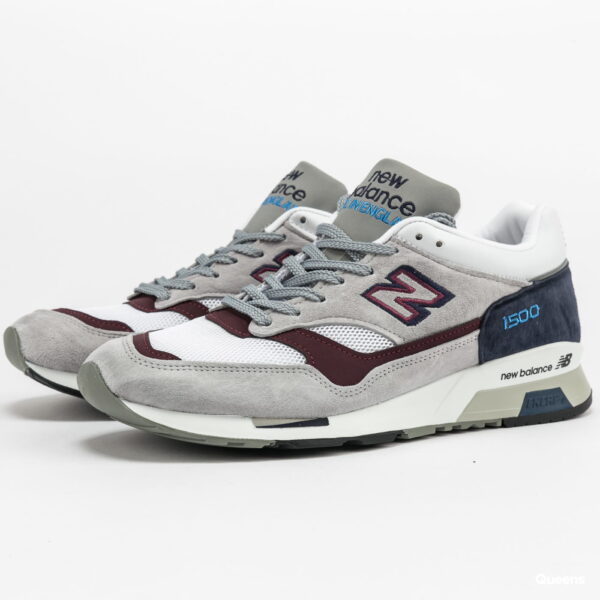 Giày New Balance M1500 'Grey Navy Burgundy' M1500NBR - Ảnh 2