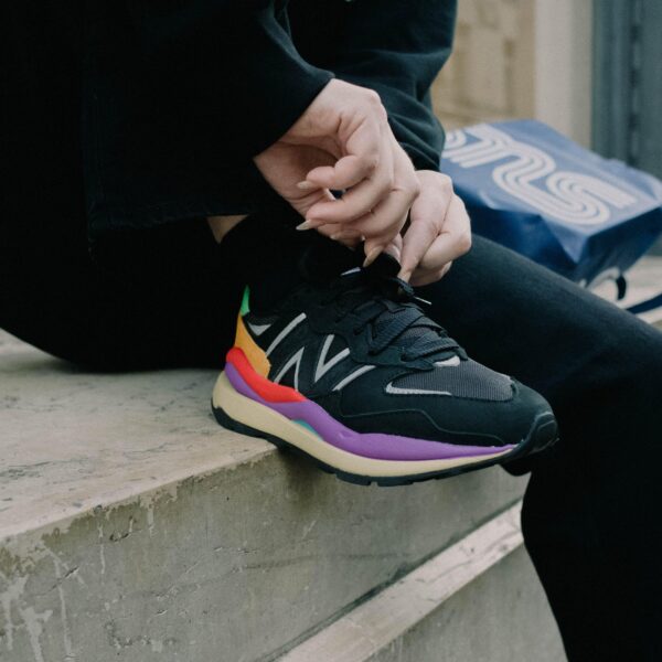 Giày New Balance 5740 'Black Vivid Cactus' M5740LB - Ảnh 3