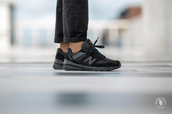Giày New Balance 990v5 Made in USA 'Black' M990BB5 - Ảnh 3