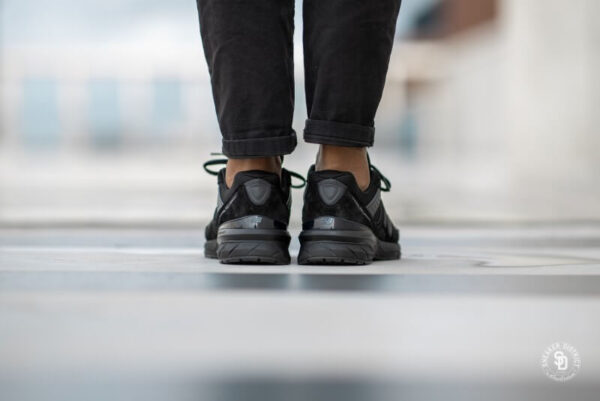 Giày New Balance 990v5 Made in USA 'Black' M990BB5 - Ảnh 4