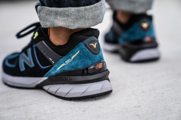 Giày New Balance 990v5 'Black Blue' M990DR5 - Ảnh 5