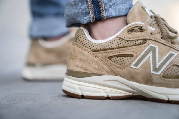 Giày New Balance 990v4 Made in USA 'Tan' M990HL4 - Ảnh 4