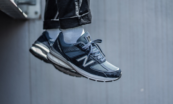 Giày New Balance 990v5 Made In USA 'Navy' M990NV5 - Ảnh 5