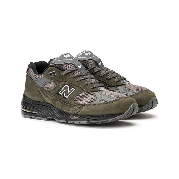Giày New Balance 991 Made in England 'Khaki Sand' M991FDS - Ảnh 5