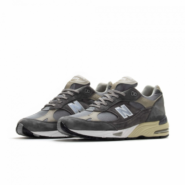 Giày New Balance 991 MiUK '40th Anniversary Grey' M991UKF - Ảnh 5