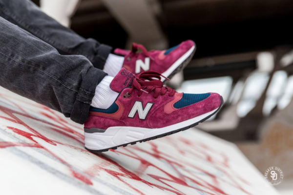 Giày New Balance 999 Made in USA 'Burgundy Navy' M999JTA - Ảnh 7