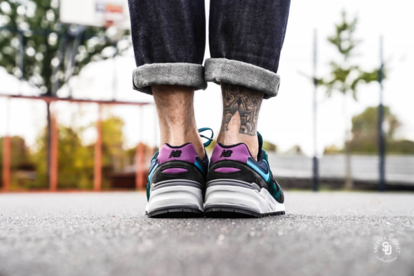 Giày New Balance 999 'Green Black Purple' M999JTB - Ảnh 4