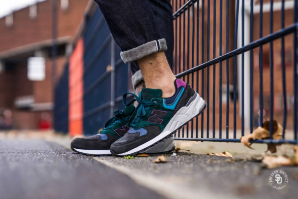 Giày New Balance 999 'Green Black Purple' M999JTB - Ảnh 5