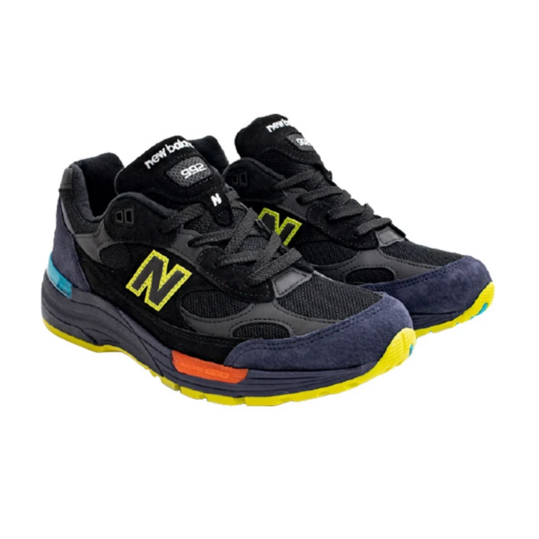 Giày New Balance 992 Made In USA 'Black Purple' M992LT - Ảnh 5