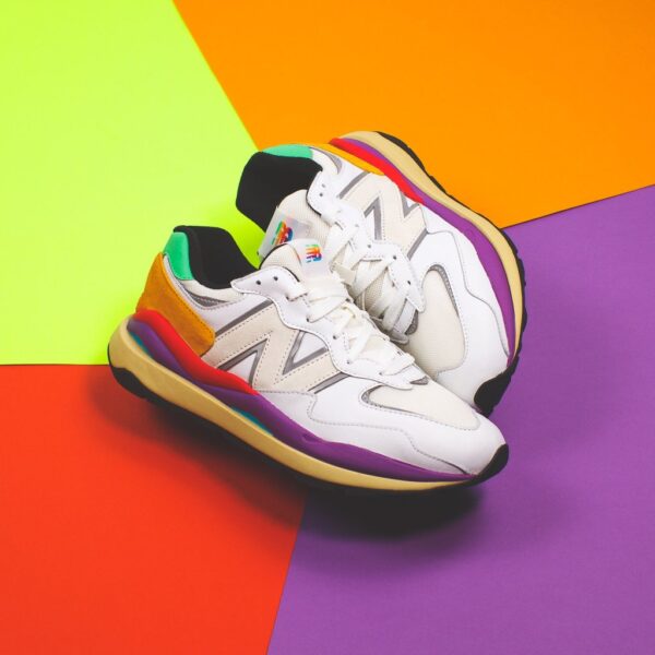 Giày New Balance 5740 'Munsell White Vivid Cactus' M5740LA - Ảnh 4