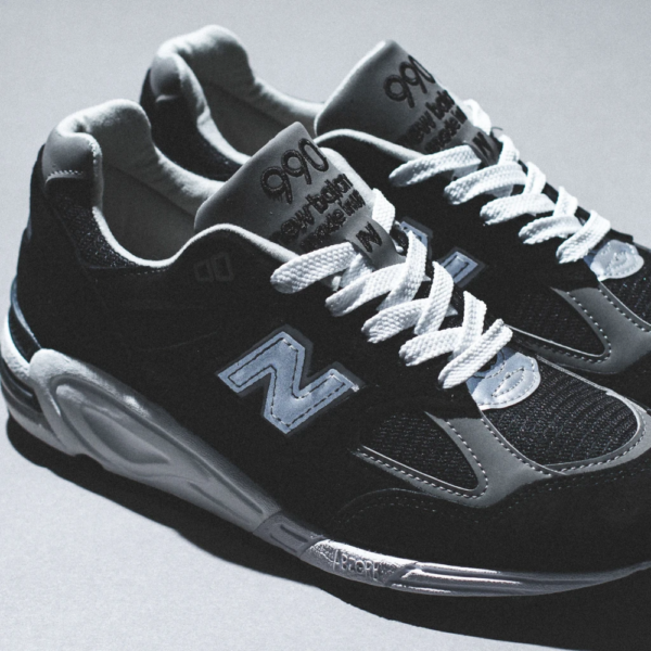 Giày New Balance 990v2 Made in USA 'Black Grey' M990BL2 - Ảnh 3