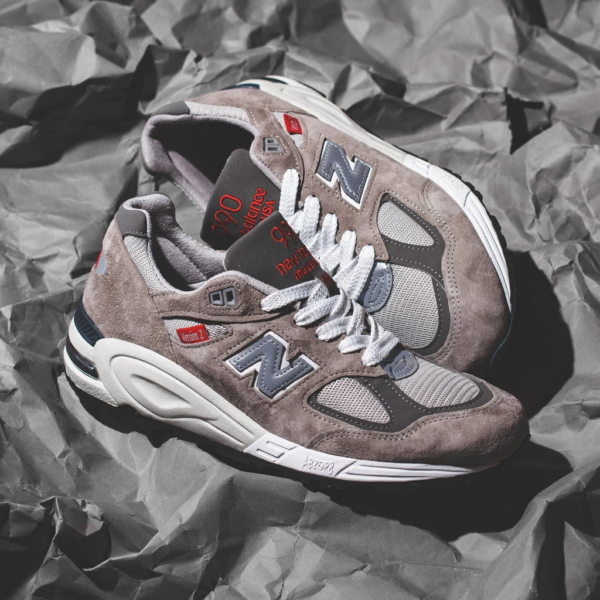 Giày New Balance 990v2 Made in USA 'Grey' M990VS2 - Ảnh 3
