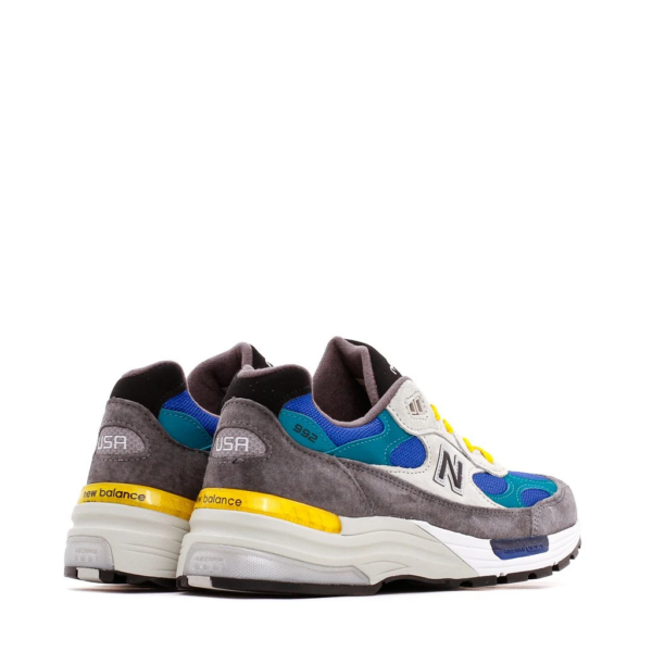 Giày New Balance Billy's x 992 Made in USA 'Grey Blue Teal' M992RR - Ảnh 10