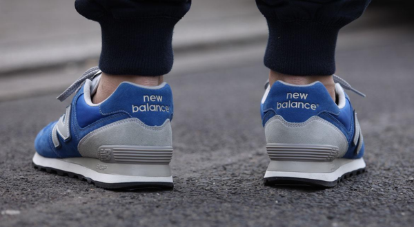 Giày New Balance 574 Lifestyle Blue ML574VNR - Ảnh 5