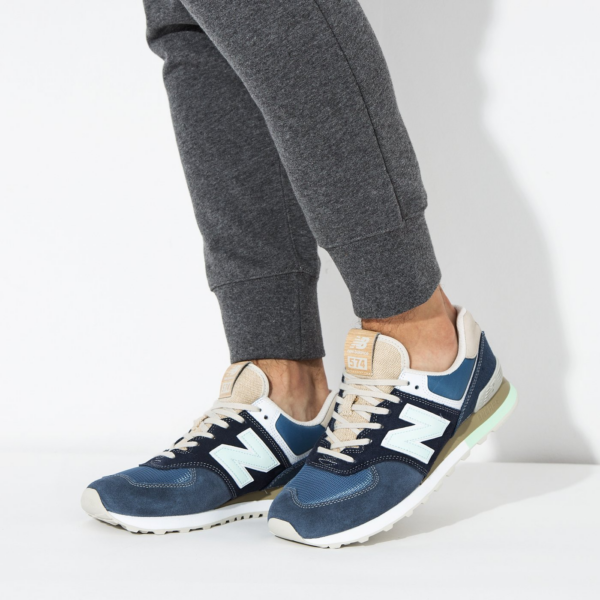 Giày New Balance 574 'Dark Navy' ML574BSL - Ảnh 3
