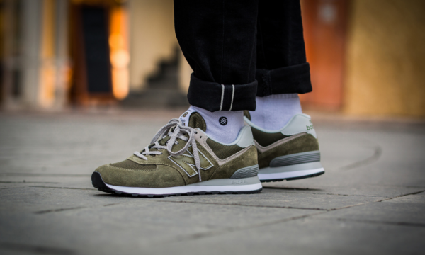 Giày New Balance 574 'Olive' ML574EGO - Ảnh 3