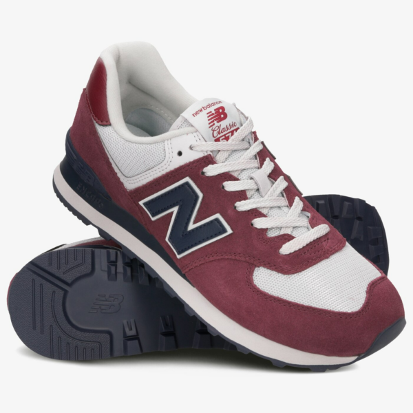 Giày New Balance Marathon Running Burgundy ML574ESW - Ảnh 3