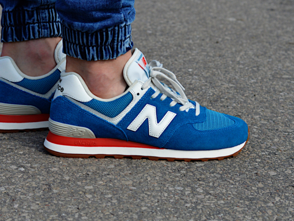 Giày New Balance 574 'Rainbow Pack Natural Indigo' ML574HC2 - Ảnh 5
