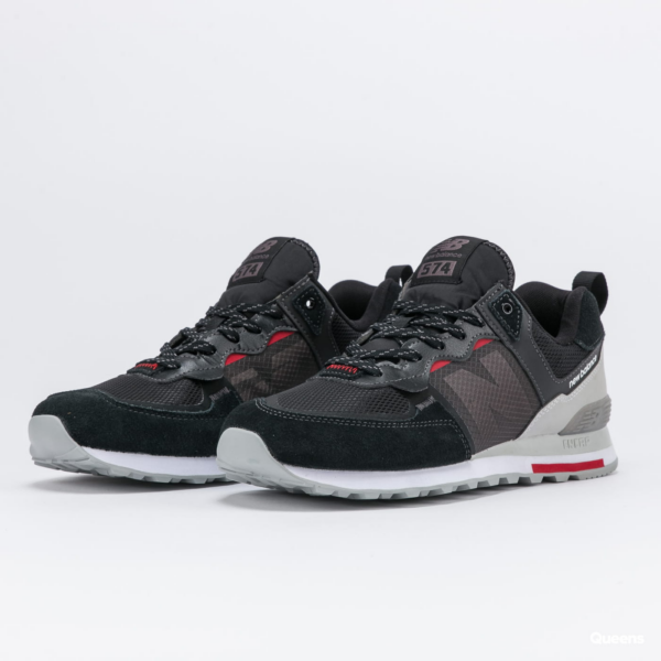 Giày New Balance 574 'Black Team Red' ML574ISE - Ảnh 4