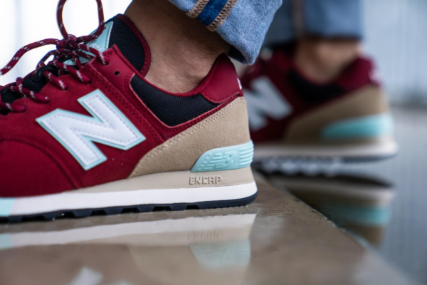 Giày New Balance 574 'Red' ML574JHQ - Ảnh 7