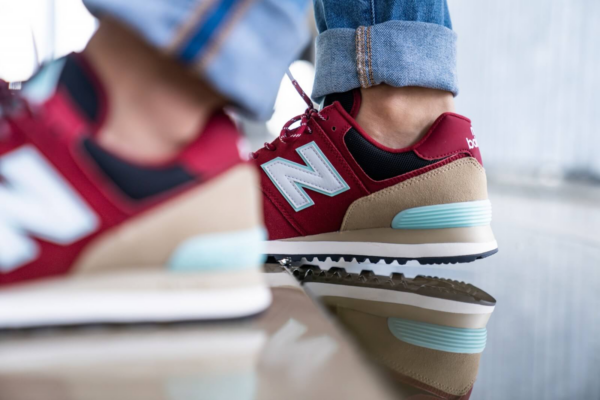 Giày New Balance 574 'Red' ML574JHQ - Ảnh 6