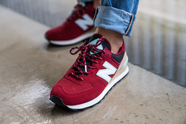 Giày New Balance 574 'Red' ML574JHQ - Ảnh 4
