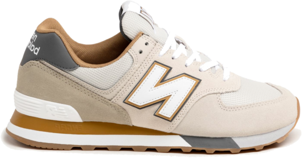 Giày New Balance 574 'Grey Yellow' ML574PO2