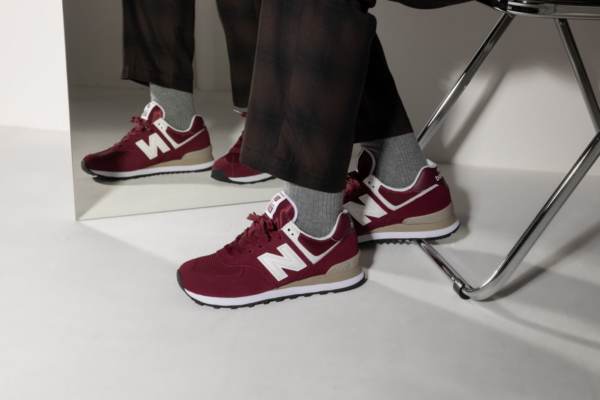 Giày New Balance 574 'Garnet' ML574RS2 - Ảnh 3