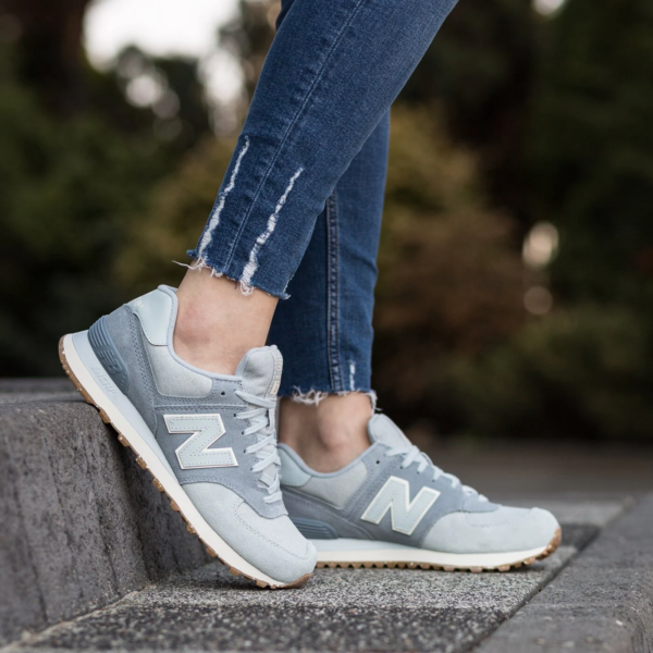 Giày New Balance 574 'Light Porcelain Blue' ML574SEB - Ảnh 4
